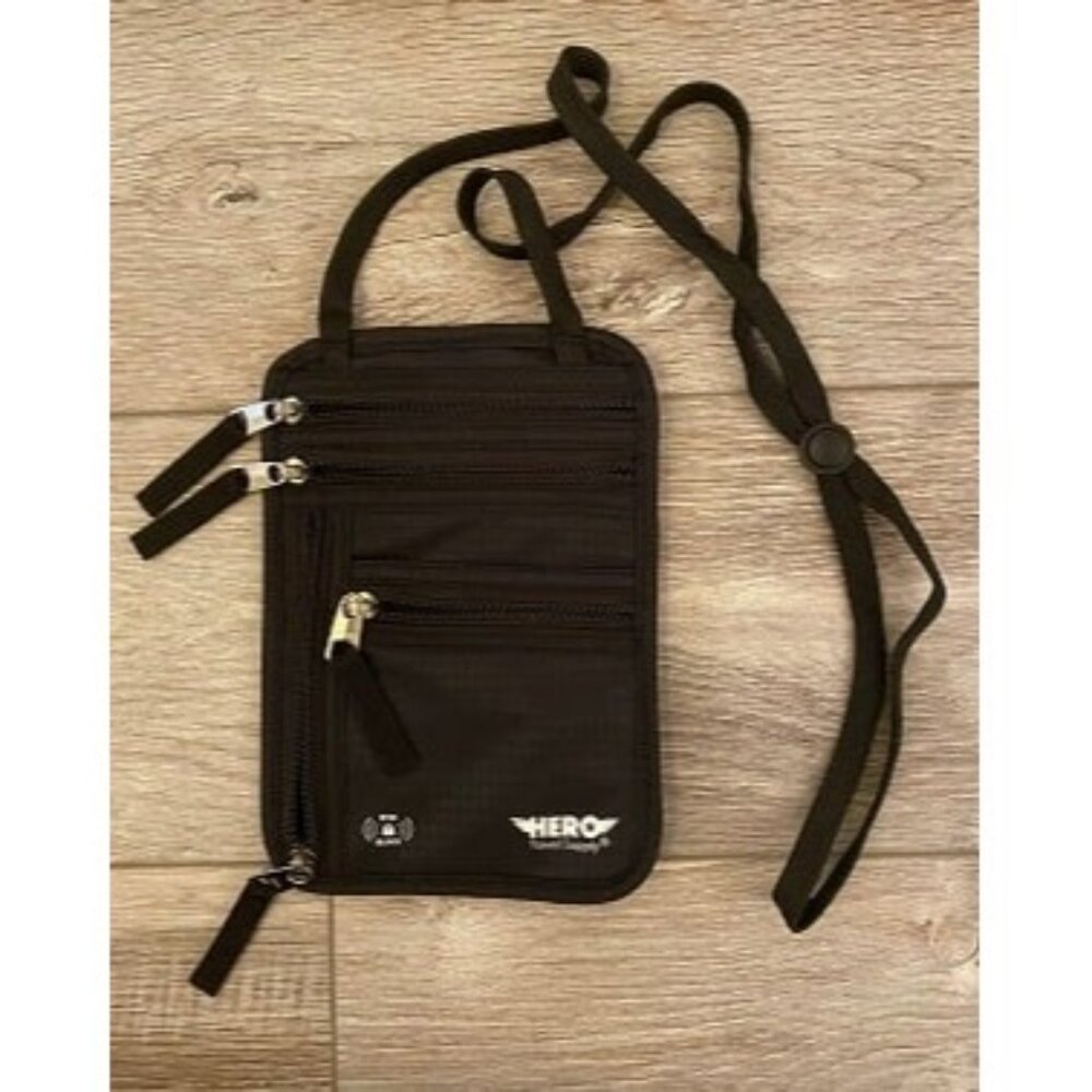 New Neck Wallet – RFID Blocking Passport Holder – Easy to Conceal Travel Pouch